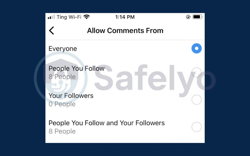Choose your option