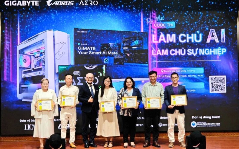 The inauguration ceremony for the Executive Board of AICA - Alliance for AI Capability Development in Ho Chi Minh City