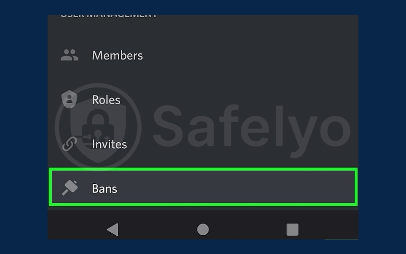 Tap Bans