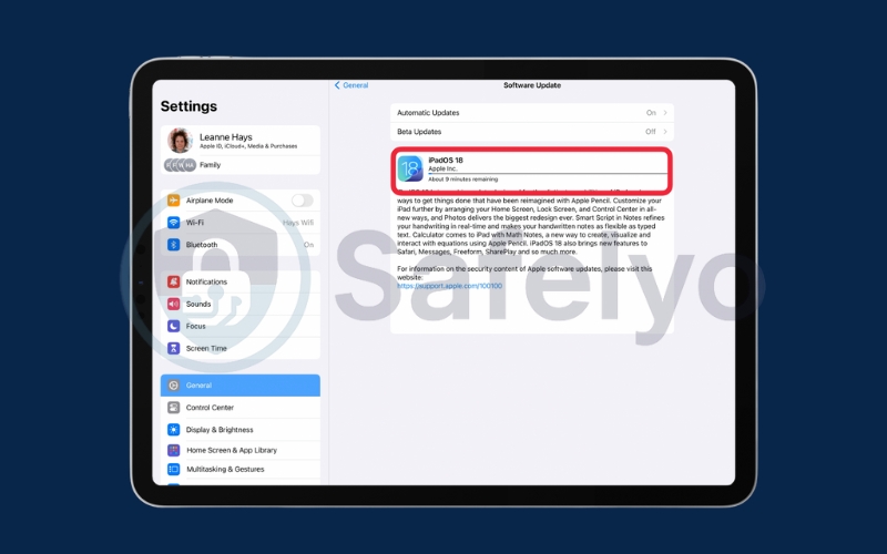 Update iPadOS