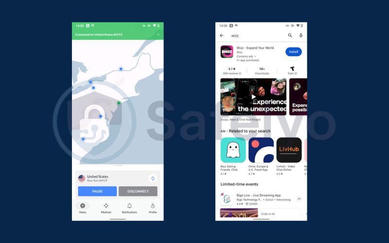 Use a VPN service