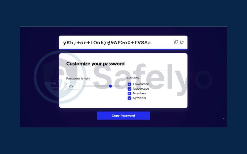 Use strong passwords