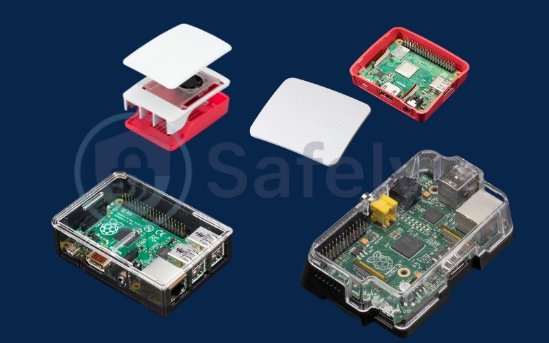A Raspberry Pi case A Raspberry Pi case