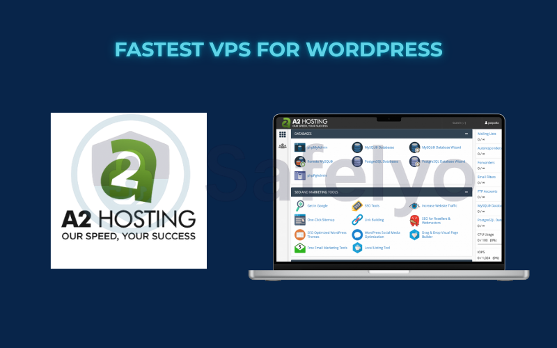 A2 hosting – Fastest VPS for WordPress