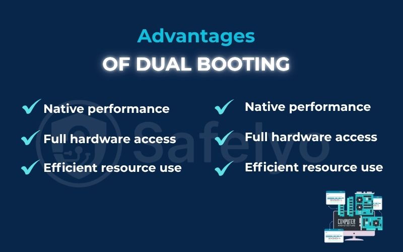 Advantages of dual booting Advantages of dual booting