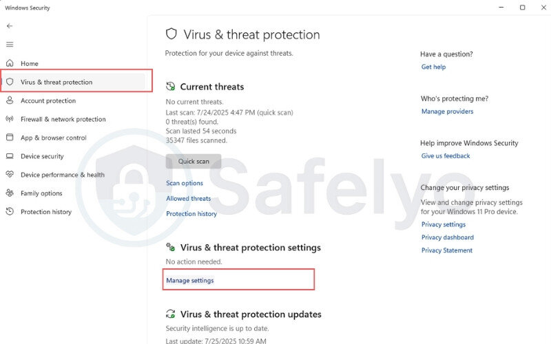 Manage antivirus conflicts and Windows Defender
