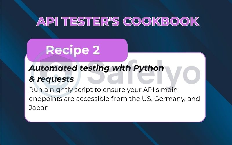 VPN integration recipes to automated testing with Python & requests