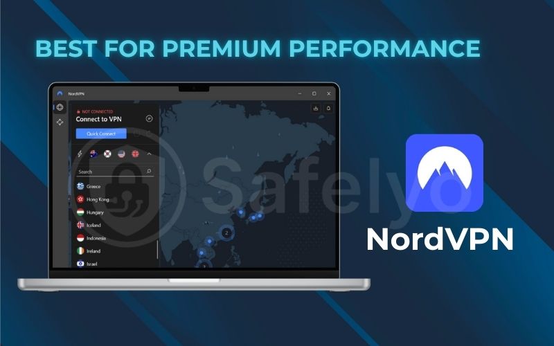 Best for premium performance: NordVPN