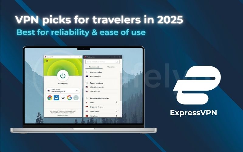 Best for reliability ease of use: ExpressVPN Best for reliability ease of use :ExpressVPN