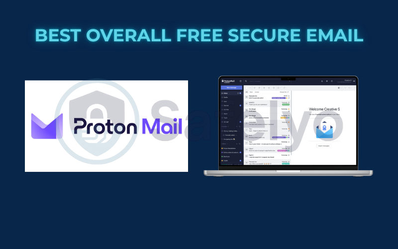 Best overall free secure email: Proton Mail 