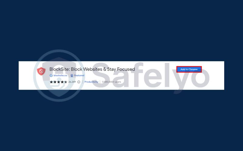How to block websites on Chrome using extensions for PC 2