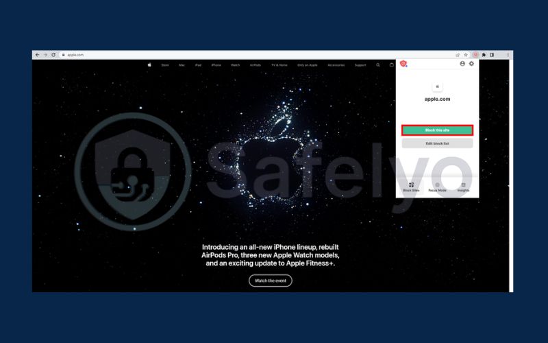 How to block websites on Chrome using extensions for PC 3