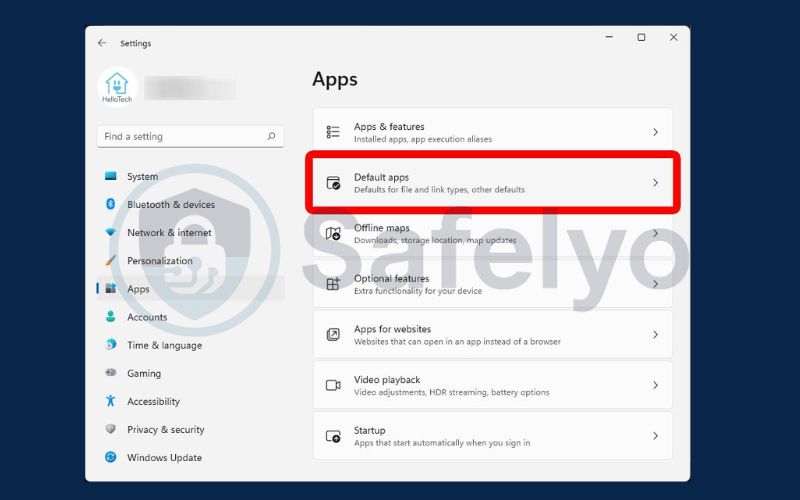 Change the default browser in Windows 11 3 Change the default browser in Windows 11 3