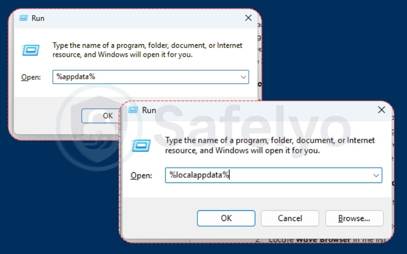 How to uninstall wave browser