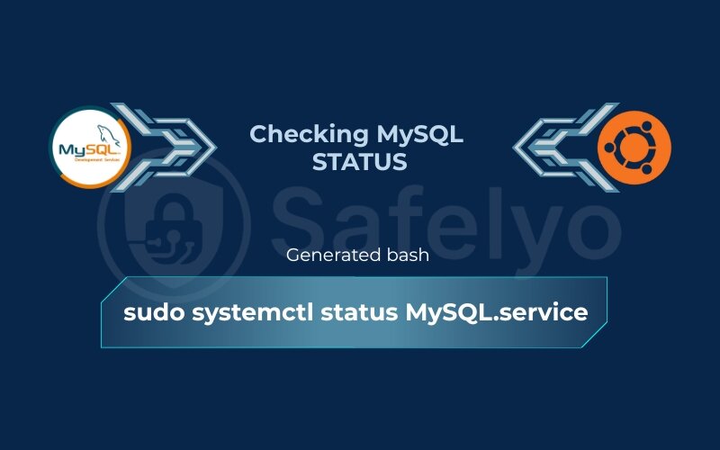 Checking MySQL status Checking MySQL status