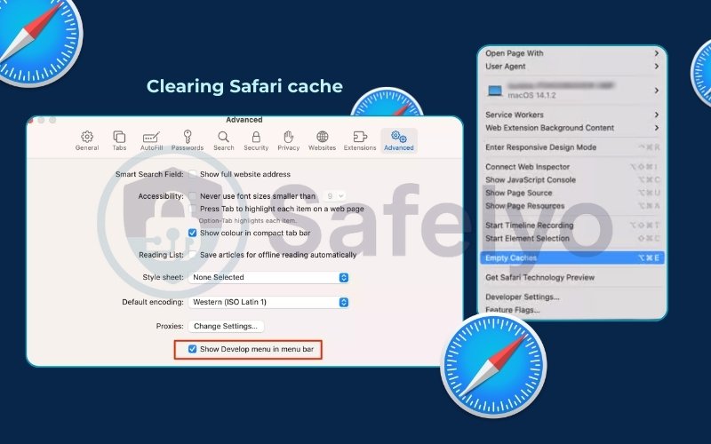 Clearing Safari cache Clearing Safari Cache