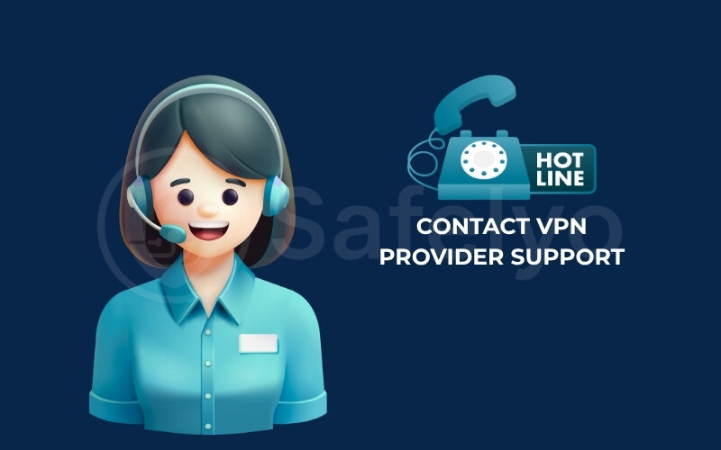 Contact VPN provider support