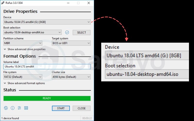 Create a bootable Ubuntu USB drive