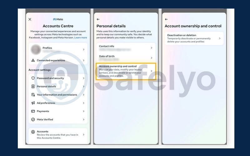 Delete Instagram account via mobile app 2 Delete Instagram account via mobile app 2