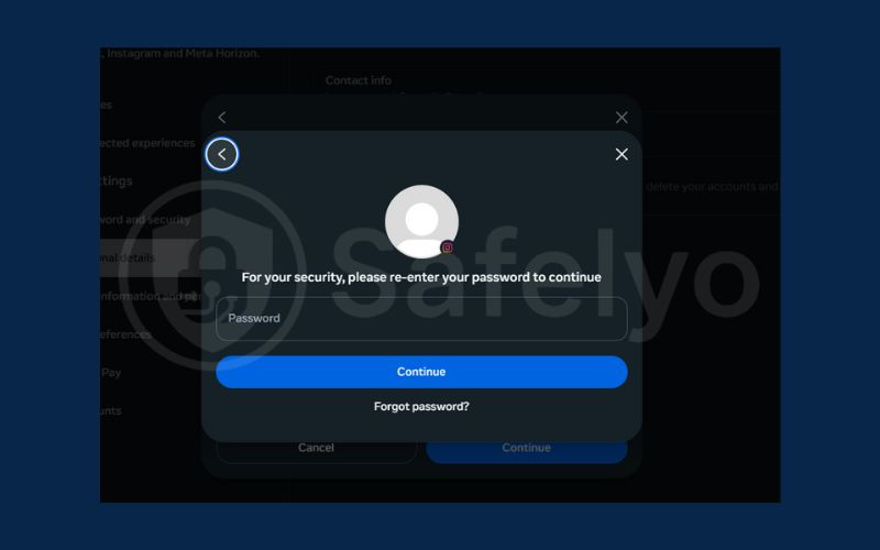 Delete Instagram account via web browser 7 Delete Instagram account via web browser 7