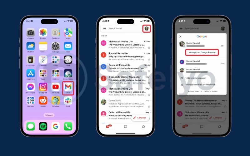 Enable two factor authentication in Gmail on mobile 1 Enable two factor authentication in Gmail on mobile 1