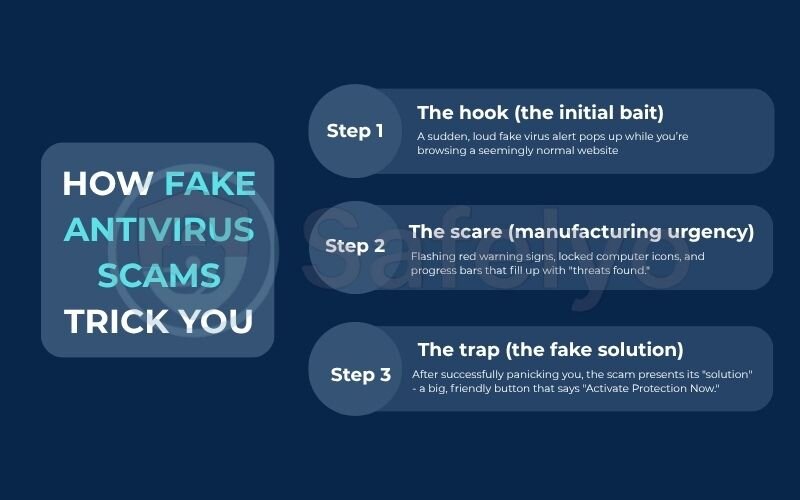 How fake antivirus scams trick you