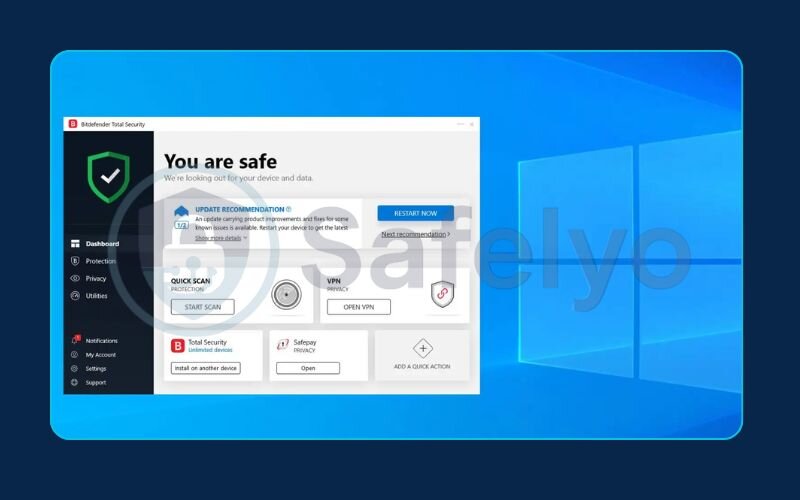 How to add an exception in Bitdefender ̣(1)
