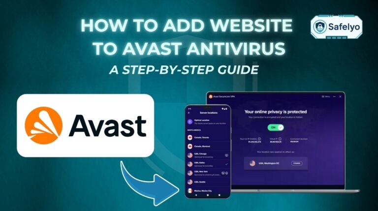 How to add website to Avast Antivirus