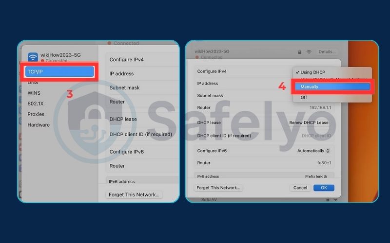 How to change your private IP address On macOS (2) How to change your private IP address On macOS (2)