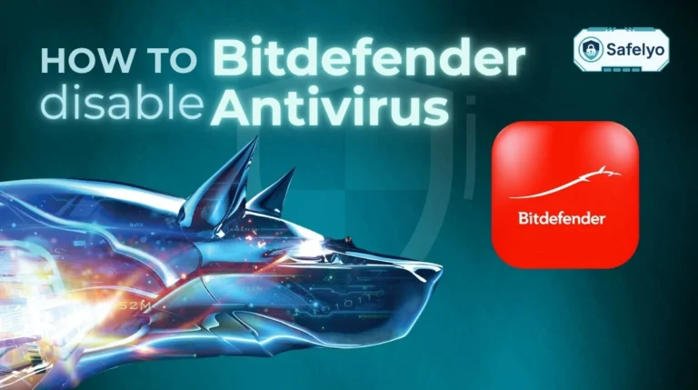 How to disable Bitdefender antivirus