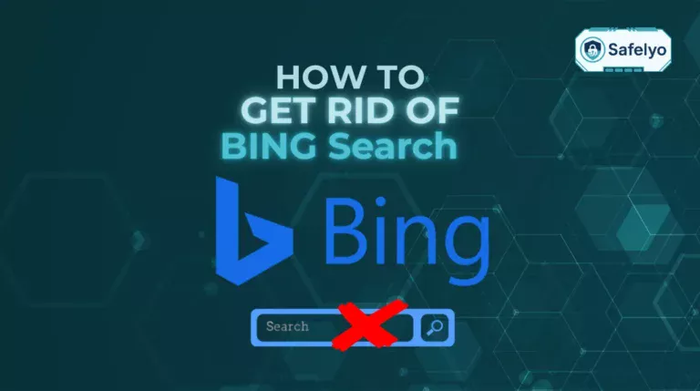 How to get rid of Bing Search