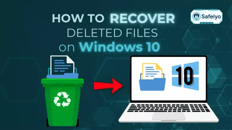 How to recover deleted files in Windows 10