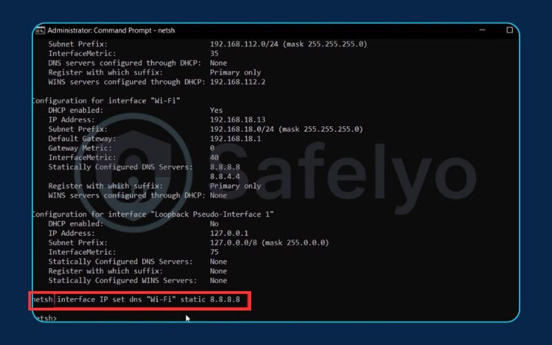 How to set DNS using the command prompt (2) How to set DNS using the command prompt (2)