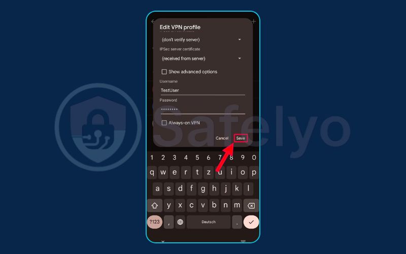 How to set up a VPN on Android manually (5) How to set up a VPN on Android manually (5)
