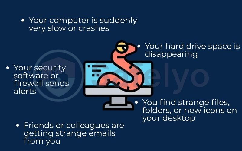 How to tell if you have a computer worm How to tell if you have a computer worm