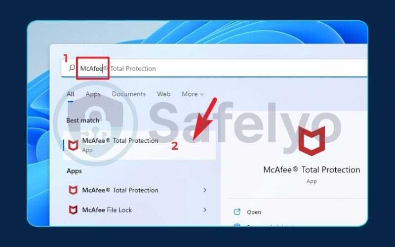 How to temporarily disable McAfee features on Windows 10 & 11 (1)