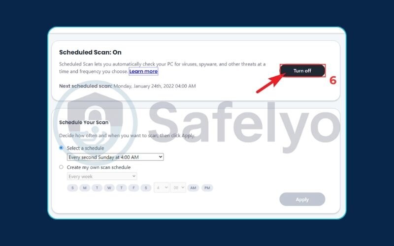 How to temporarily disable McAfee features on Windows 10 & 11 (4)