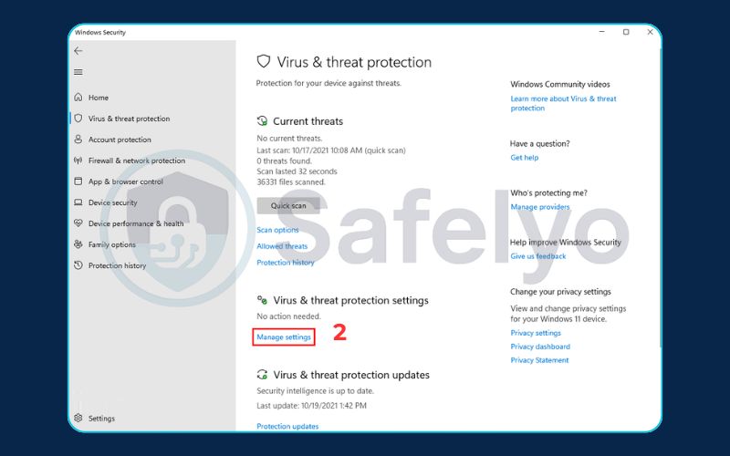 How to turn off Microsoft Defender in Windows 11 (2)