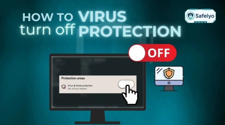 How to turn off virus protection