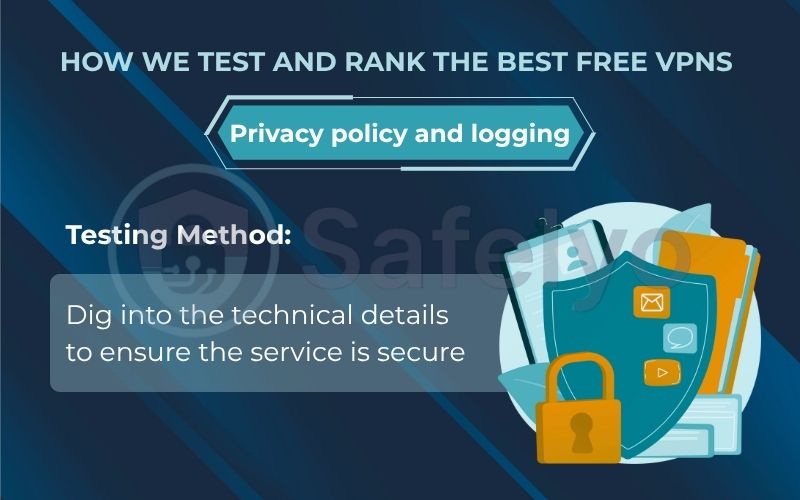 How we test and rank the best free VPNs at Privacy policy and logging How we test and rank the best free VPNs in Privacy policy and logging