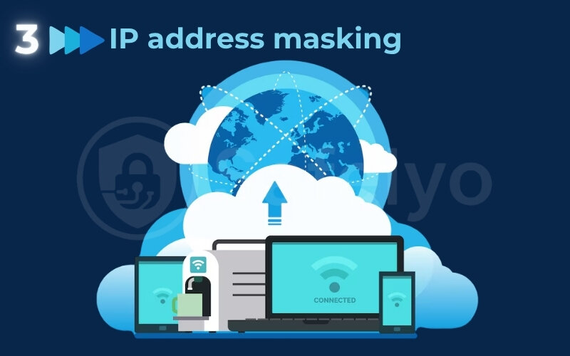 IP address masking is one of the VPN key components