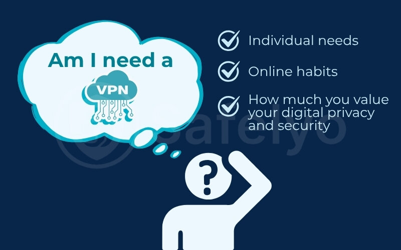 Is a VPN is necessary depends on your individual needs