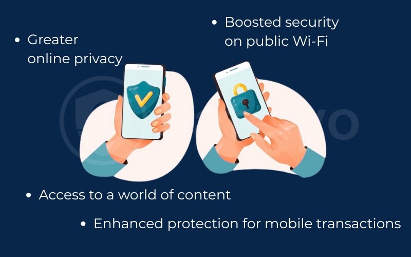 Key benefits of using a VPN for iOS users
