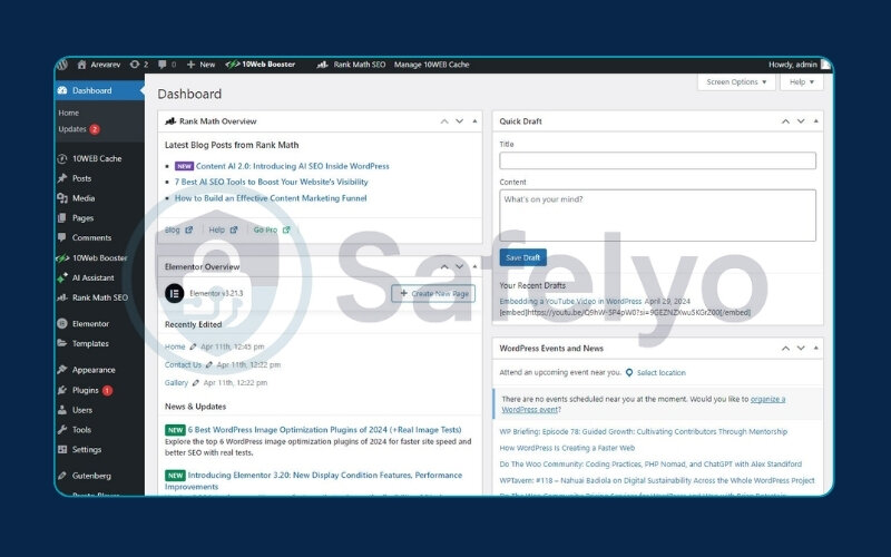 Log in to the WordPress dashboard Log in to the WordPress dashboard