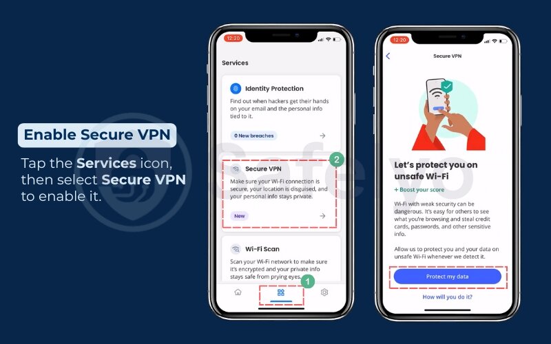 How to use mcafee vpn - Enable Secure VPN