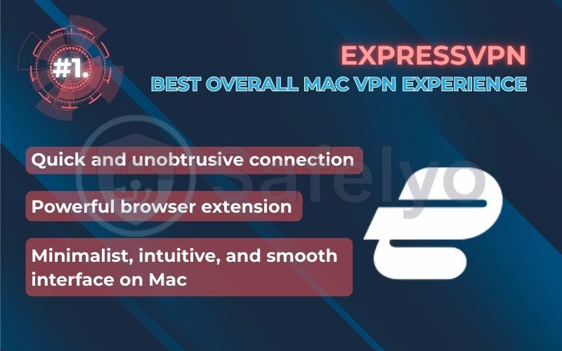 Rank 1 - ExpressVPN: The best overall Mac VPN experience Rank 1 - ExpressVPN: The best overall Mac VPN experience