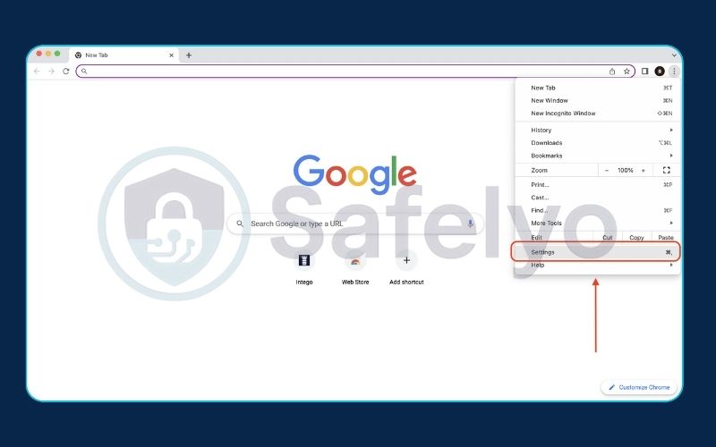 Reset Chrome settings to default (1)
