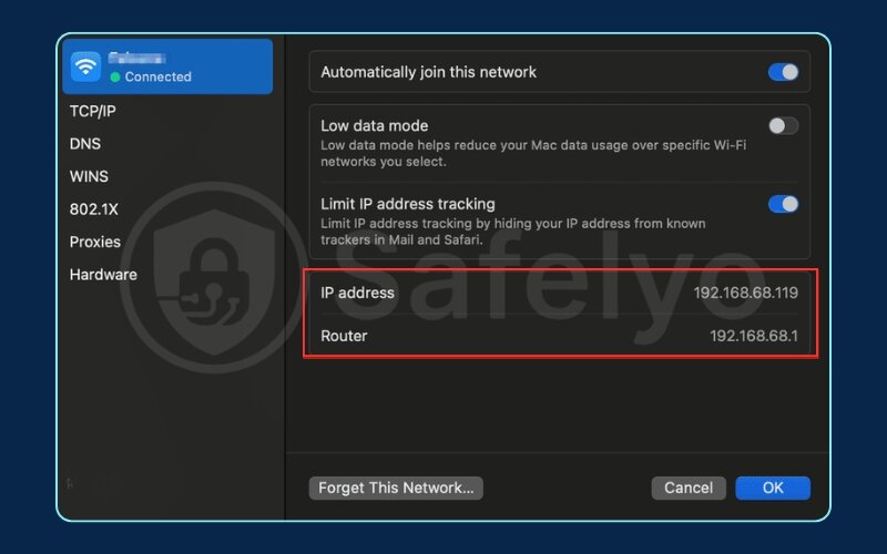 Router's IP Address