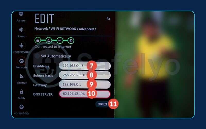 How to set up SmartDNS on family's LG TV (2) )