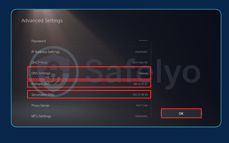 How to set up SmartDNS on play station 5 (3)